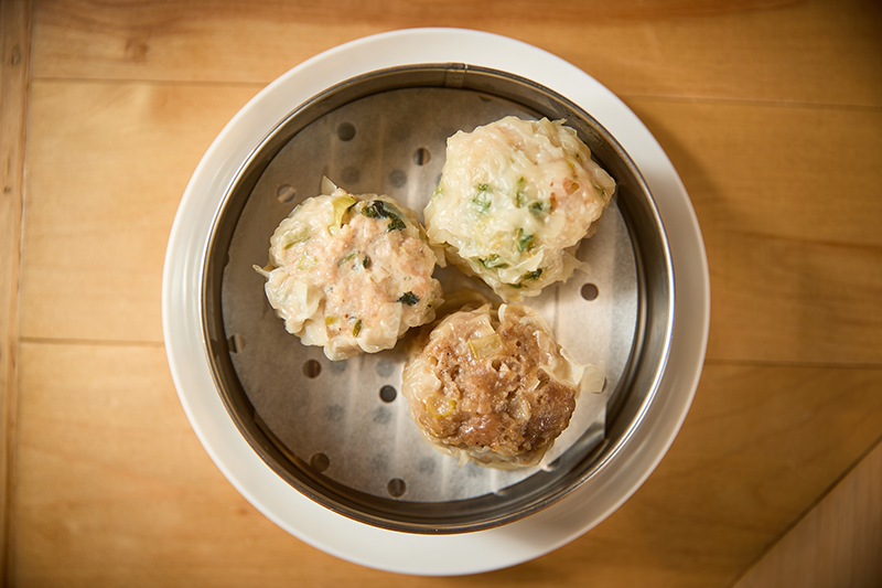 シュウマイ3種(島豚、プリプリ海老、鶏と野菜)